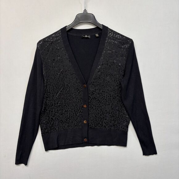 Ted Baker Women Long Sleeve Cardigan Sweater Size 4 Viscose Blend C036 -22 - Picture 14 of 14